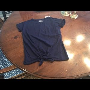 Girl’s Crewcuts Navy T-shirt